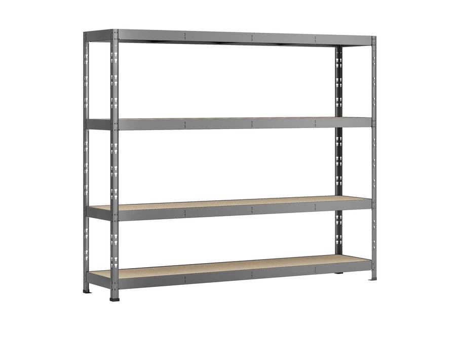 Etagère Rack charge lourde - 4 plateaux - 220 x 50 cm