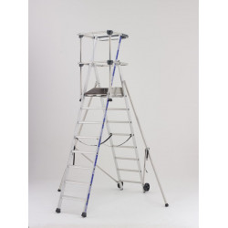 Plateforme individuelle SHERPAMATIC 8 marches de marque Tubesca-Comabi, référence: B5511600
