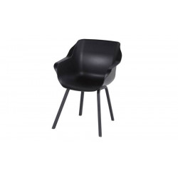 Lot de 2 - Chaises SOPHIE Element Armchair - Noir de marque CHALET & JARDIN, référence: J5507200