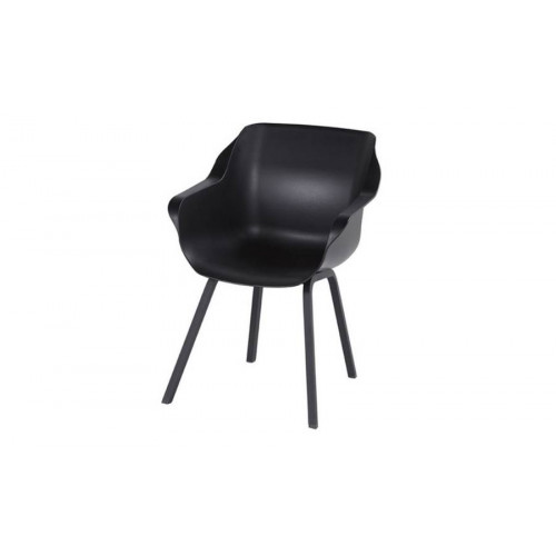 Lot de 2 - Chaises SOPHIE Element Armchair - Noir - CHALET & JARDIN