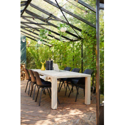 Lot de 2 - Chaises SOPHIE Element Organic - Noir - CHALET & JARDIN