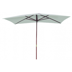 Parasol rectangulaire OLERON - Gris - CHALET & JARDIN