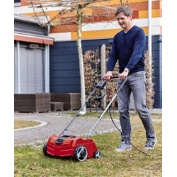 Scarificateur électrique 1200 W – Largeur de travail 31 cm – 8 doubles lames – Réglage de profondeur 3 positions – Jusqu’à 300 m - EINHELL