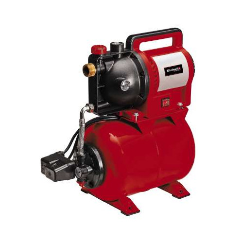 Groupe de surpression inox 1050 W – Débit 4 500 L/h – Pression 4,8 bar – Réservoir 20 L - EINHELL 