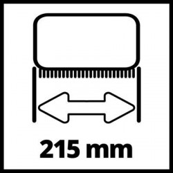 Brosse MEDIUM pour surfaces en pierre – Ø 115 mm – Largeur 215 mm – Compatible PICOBELLA - EINHELL 