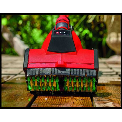 Brosse SOFT pour surfaces en bois et gazons synthétiques – Ø 115 mm – Largeur 195 mm – Compatible PICOBELLA - EINHELL 