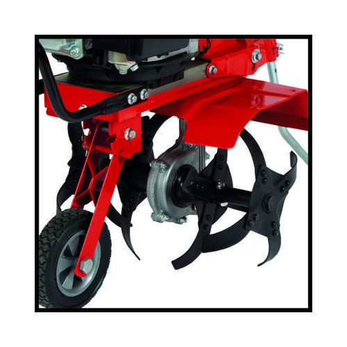Motobineuse thermique 4 temps 140 cm³ – Largeur de travail 36 cm – Profondeur 22 cm – Fraises robustes – Roue de guidage orienta - EINHELL 