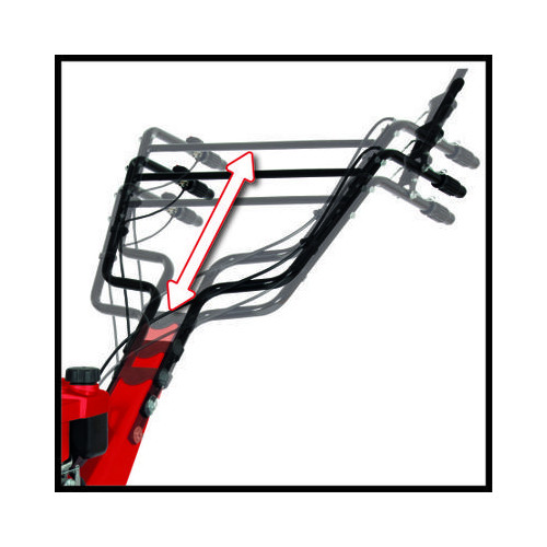Motobineuse thermique 4 temps 140 cm³ – Largeur de travail 36 cm – Profondeur 22 cm – Fraises robustes – Roue de guidage orienta - EINHELL 