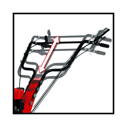 Motobineuse thermique 4 temps 150 cm³ – Largeur de travail 60 cm – Profondeur 23 cm – Fraises robustes – Sécurité homme mort – R - EINHELL 