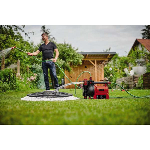 Groupe de surpression automatique GE-AW 1042 FS – 1050 W – Débit 4200 L/h – Pression max. 4,8 bar – Aspiration 8 m – Indicateurs - EINHELL 