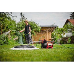 Pompe d’arrosage GE-GP 1246 N FS – 1200 W – Débit 4600 L/h – Pression max. 5 bar – Corps en acier inoxydable – Pré-filtre avec c - EINHELL 