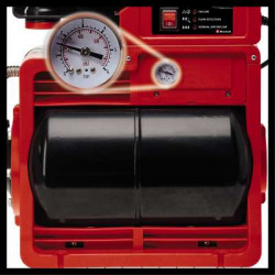 Groupe de surpression GE-WW 1246 N FS – 1200 W – Débit 4600 L/h – Pression max. 5 bar – Réservoir 20 L – Corps en acier inoxydab - EINHELL 