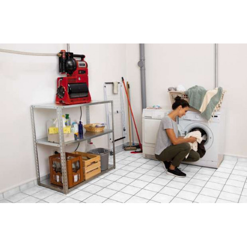 Groupe de surpression GE-WW 1246 N FS – 1200 W – Débit 4600 L/h – Pression max. 5 bar – Réservoir 20 L – Corps en acier inoxydab - EINHELL 