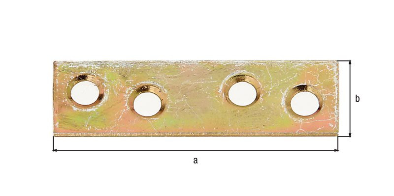 Platine d'assemblage bichro 50x14