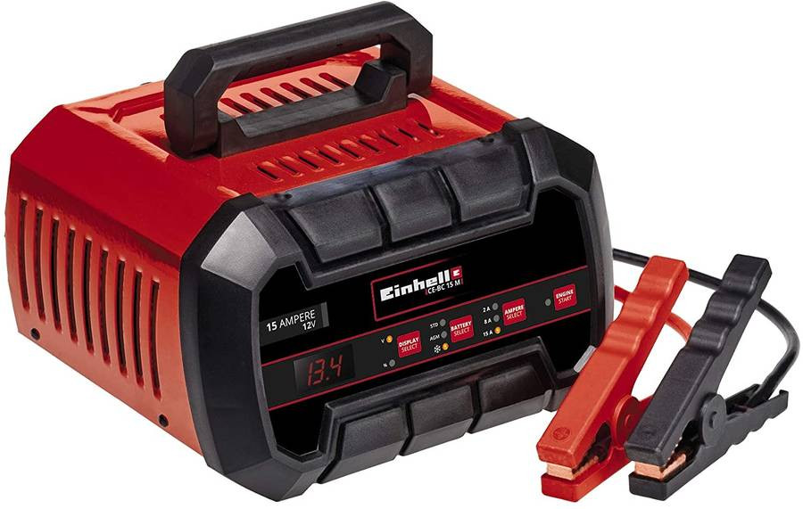 Einhell Chargeur de batterie ce bc 15 12V pour batteries gel batteries agm batteries plomb acides sans entretienà faible entretien - vue 4