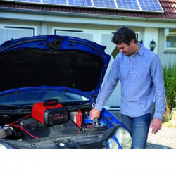 Chargeur de batterie CE-BC 15 M – 12 V – Charge intelligente 15 A – Fonction démarrage 100 A – Microprocesseur intégré - EINHELL 