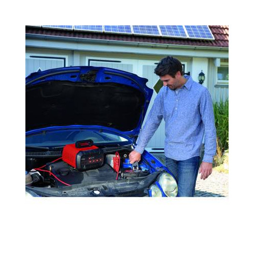 Chargeur de batterie CE-BC 15 M – 12 V – Charge intelligente 15 A – Fonction démarrage 100 A – Microprocesseur intégré - EINHELL 