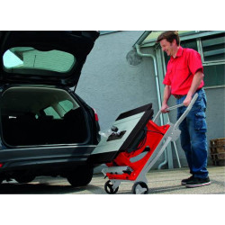 Scie circulaire sur table – TE-TS 250 UF – 1500 W – Lame Ø 250 mm – Table aluminium avec piètement trolley - EINHELL 