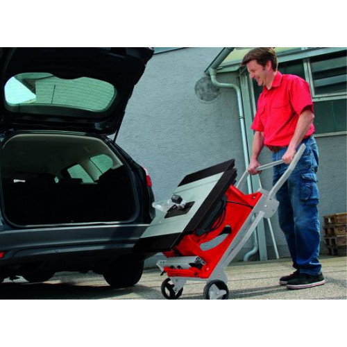 Scie circulaire sur table – TE-TS 250 UF – 1500 W – Lame Ø 250 mm – Table aluminium avec piètement trolley - EINHELL 