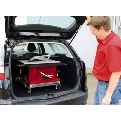 Scie circulaire sur table – TE-TS 250 UF – 1500 W – Lame Ø 250 mm – Table aluminium avec piètement trolley - EINHELL 