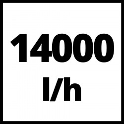 Pompe d’évacuation thermique GC-PW 16 – Moteur 4 temps – 14 000 L/h – Aspiration 7 m – Refoulement 28 m - EINHELL 