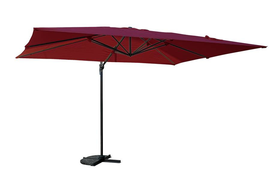 Parasol déporté rectangle SAINT TROPEZ - Bordeaux