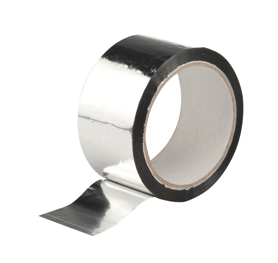 MacLean - Rouleau d'aluminium adhésif pour pose de sous couche à parquet 50mmx50m