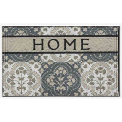 Tapis abrité brossant - halifax ciment - 75x45 cm de marque Coryl, référence: B5552700