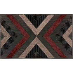 Tapis abrité brossant - spritz - 75x45 cm - Coryl