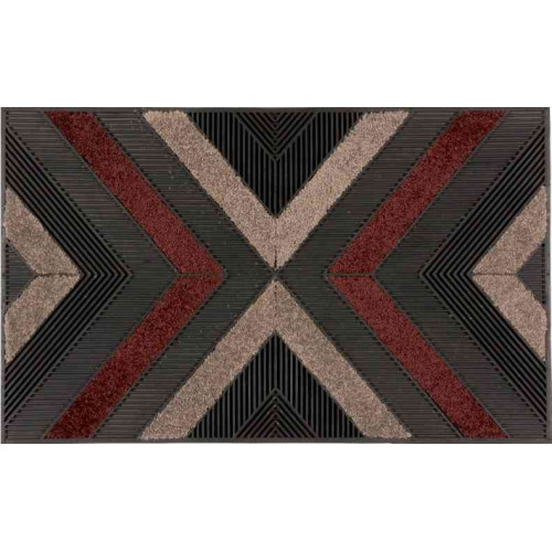 Tapis abrité brossant - spritz - 75x45 cm - Coryl