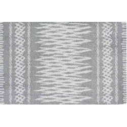 Tapis déco intérieur absorbant - marocco gris - 75x50 cm de marque Coryl, référence: B5554900