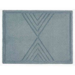 Tapis déco intérieur absorbant - tamara amande - 80x60 cm de marque Coryl, référence: B5557100