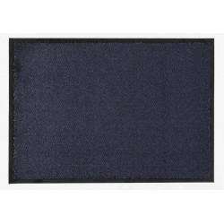Tapis intérieur Queyras bleu - 78x58 cm - absorbant et anti poussière de marque Coryl, référence: B5561800