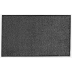 Tapis intérieur Queyras gris - 120x75 cm - absorbant et anti poussière de marque Coryl, référence: B5562600