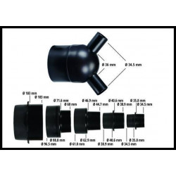 Centrale d’aspiration TE-VE 550/1 A – 550 W – Sac 65 L – Prise asservie automatique - EINHELL 