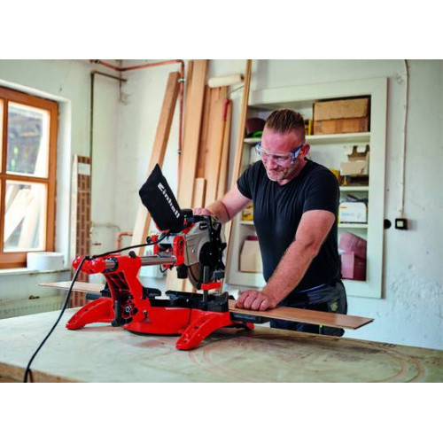 Scie à onglet radiale TC-SM 2534/1 Dual – 2100 W – Lame 250 mm – Coupe jusqu’à 340 mm - EINHELL 