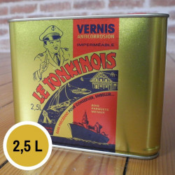 Vernis transparent - 2,5 L de marque Le Tonkinois, référence: B5566700