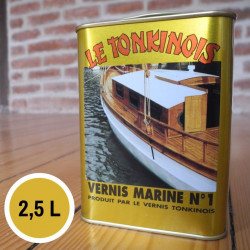 Vernis Marine n°1 transparent - 2,5 L de marque Le Tonkinois, référence: B5567100