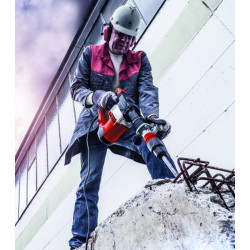 Marteau démolisseur SDS-Max 1500 W – TE-DH 32 – Force de frappe 32 J – Coffret E-Box avec burins - EINHELL