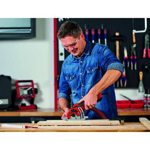 Mini scie circulaire filaire TC-CS 89 – 600 W – Lame Ø 89 mm – Profondeur de coupe 27 mm - EINHELL 