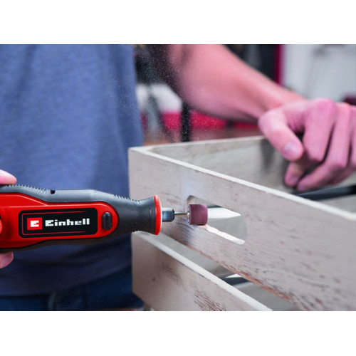 Outil de meulage et de gravure sans fil TE-MT 7,2 Li – 7,2 V – 5 500 à 26 000 tr/min – Kit 57 accessoires – Station de charge in - EINHELL 