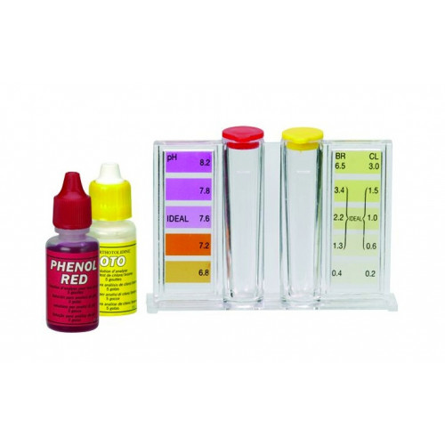 Trousse d'analyse Cl - pH - Gamme ECO - GRE POOLS