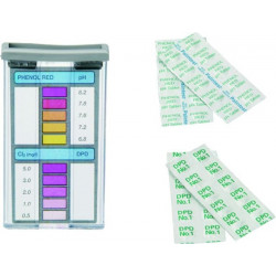 Trousse analyse pastille Ph et Chlore de marque GRE POOLS, référence: J1097000