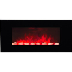 Cheminée décorative design Volcano avec écran LCD - Chemin'Arte
