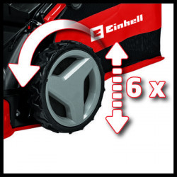 Tondeuse thermique tractée à démarrage E-Start sans fil GE-PM 53/2 S HW-E Li - EINHELL 