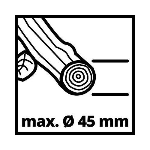 Broyeur de végétaux électrique GC-RS 60 CB – 2300 W – Broyage silencieux – Branches jusqu’à 45 mm - EINHELL 