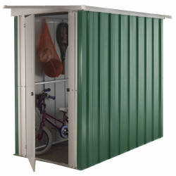 Abri Métal 54GPE - S.H.T. 1,90 m² - H. 174cm - Vert - Trigano