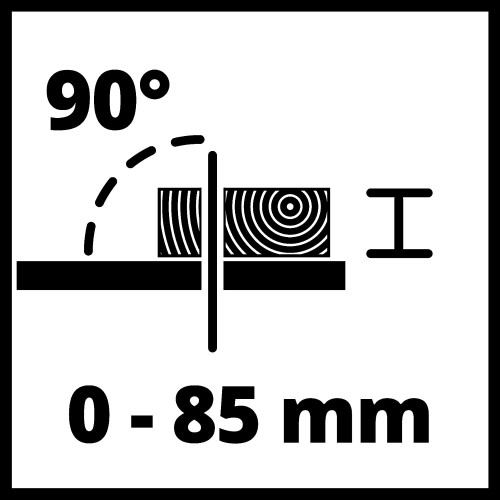 Table de sciage TC-TS 2025/2 U RECONDITIONNE - EINHELL