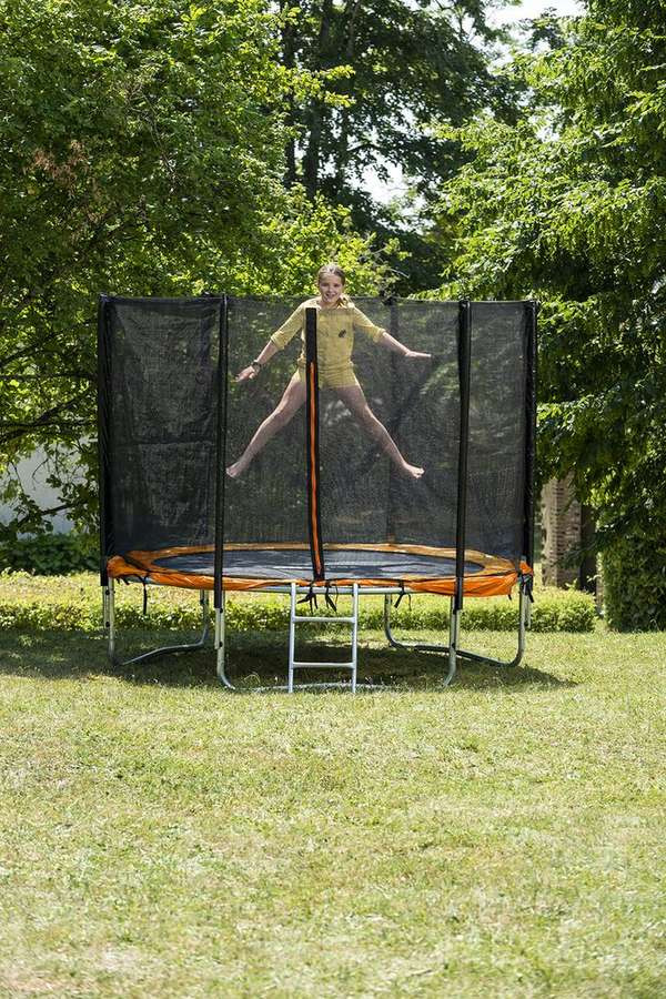 TRIGANO Bâche Trampoline Diam 4,27 M - Couverture & Bâche - Rue Du