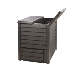 Composteur Thermo-Wood 400 L brun + grille de fond. de marque GRAF , référence: J5594600